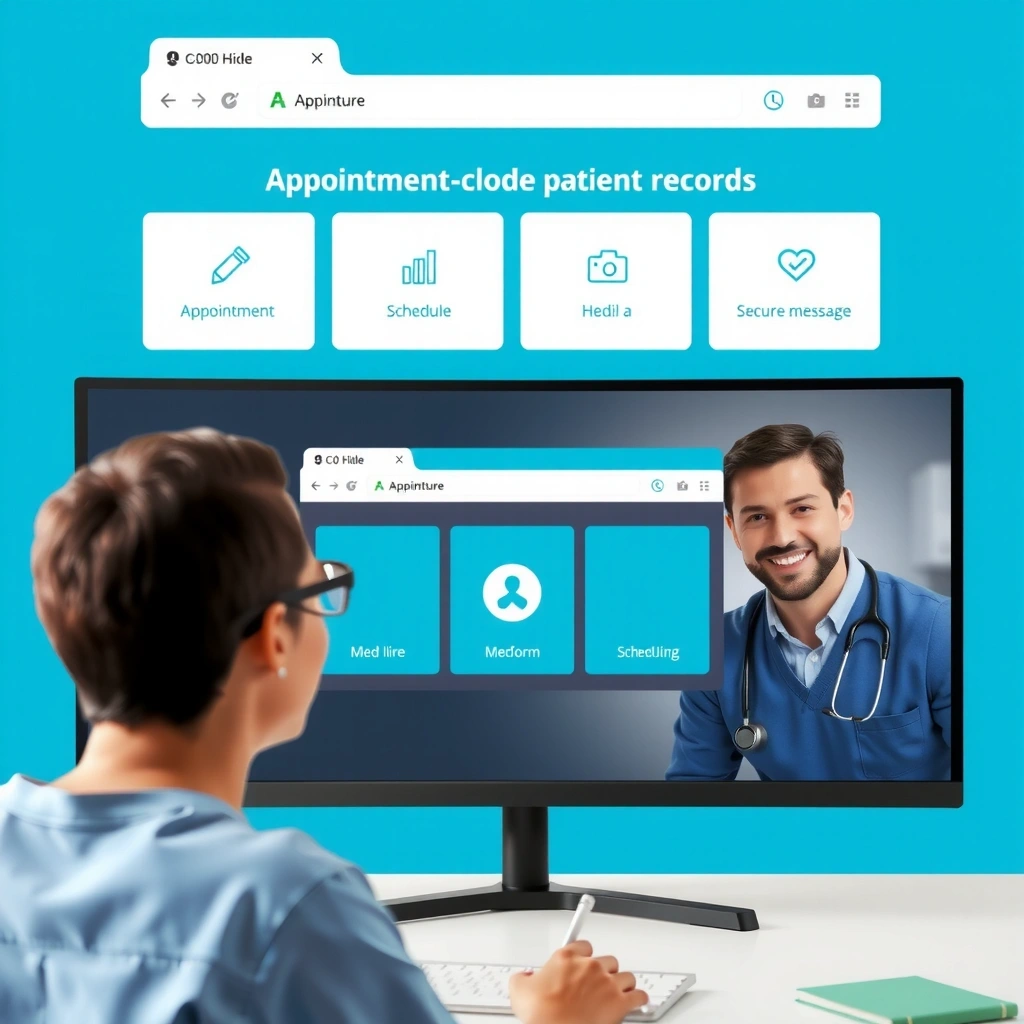 Healthcare patient portal design
